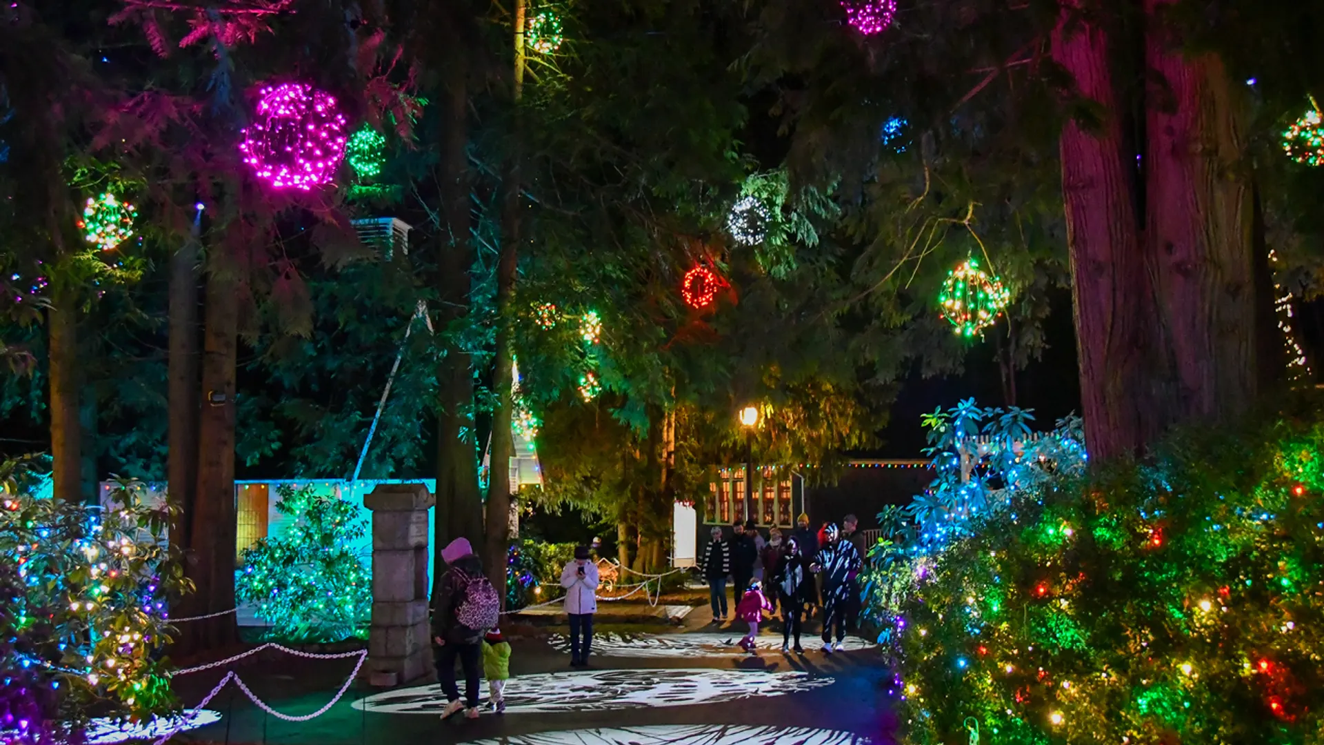 Festive Village at Burnaby Village Museum, Deer Lake, Vancouver BC