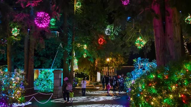 Festive Village at Burnaby Village Museum