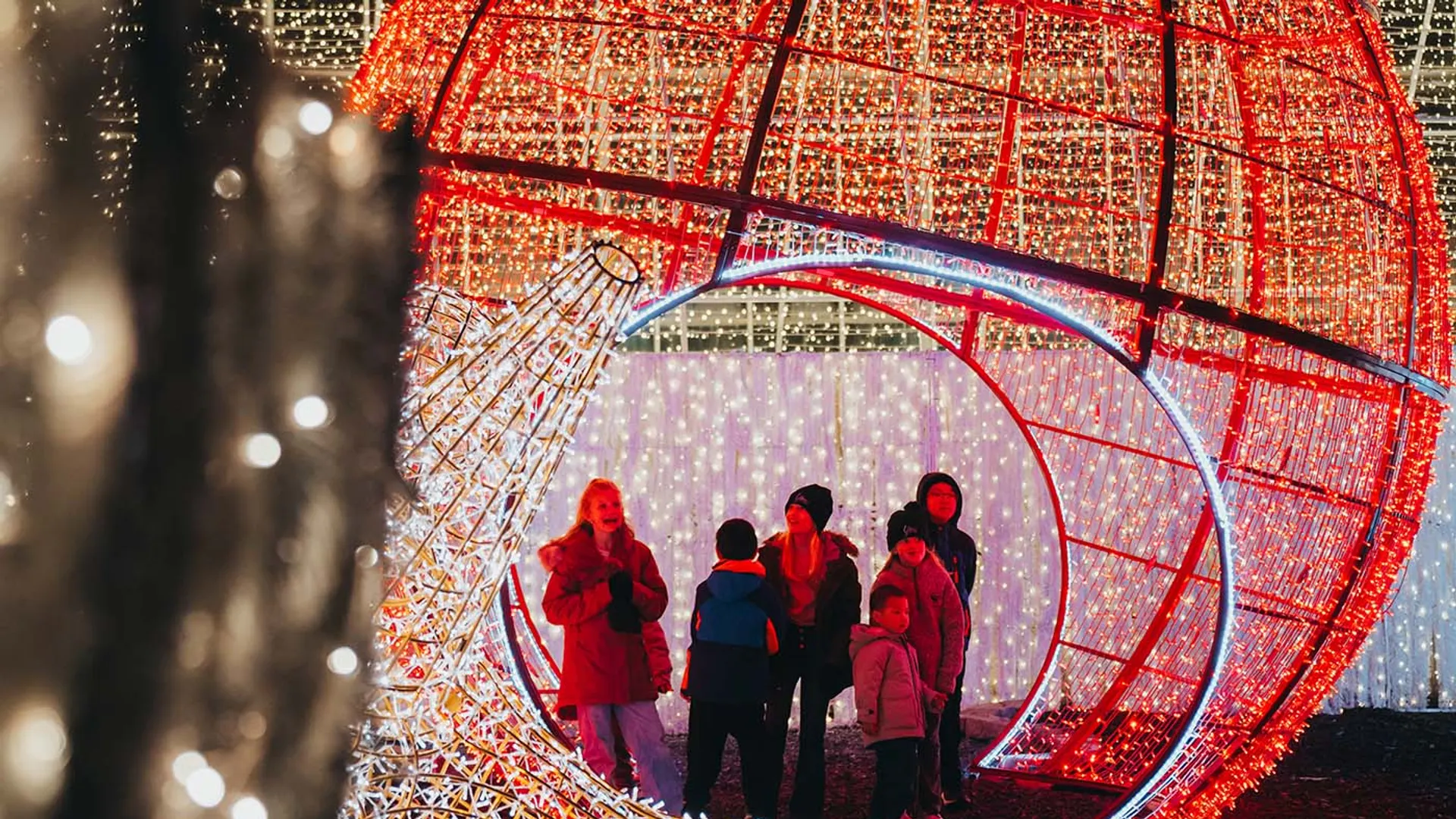 Glow Christmas at Glow Gardens Langley, Milner, 216 Street, Vancouver BC