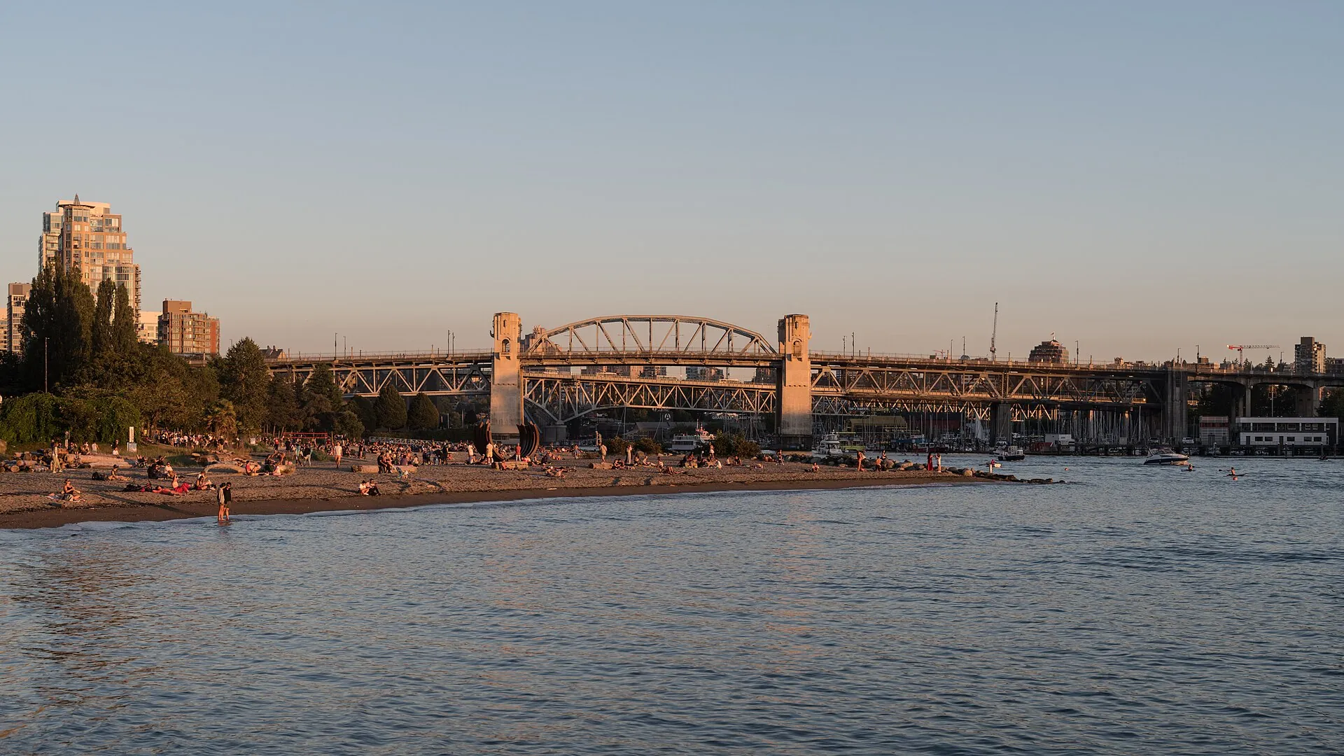 Golden-Hour Walk on Sunset Beach, Sunset Beach / Beach Ave, Vancouver BC