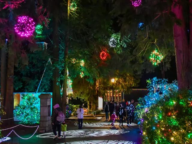 Festive Village at Burnaby Village Museum