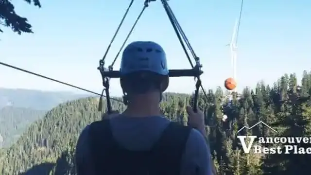 Zipline the Grouse Mountain Treetops