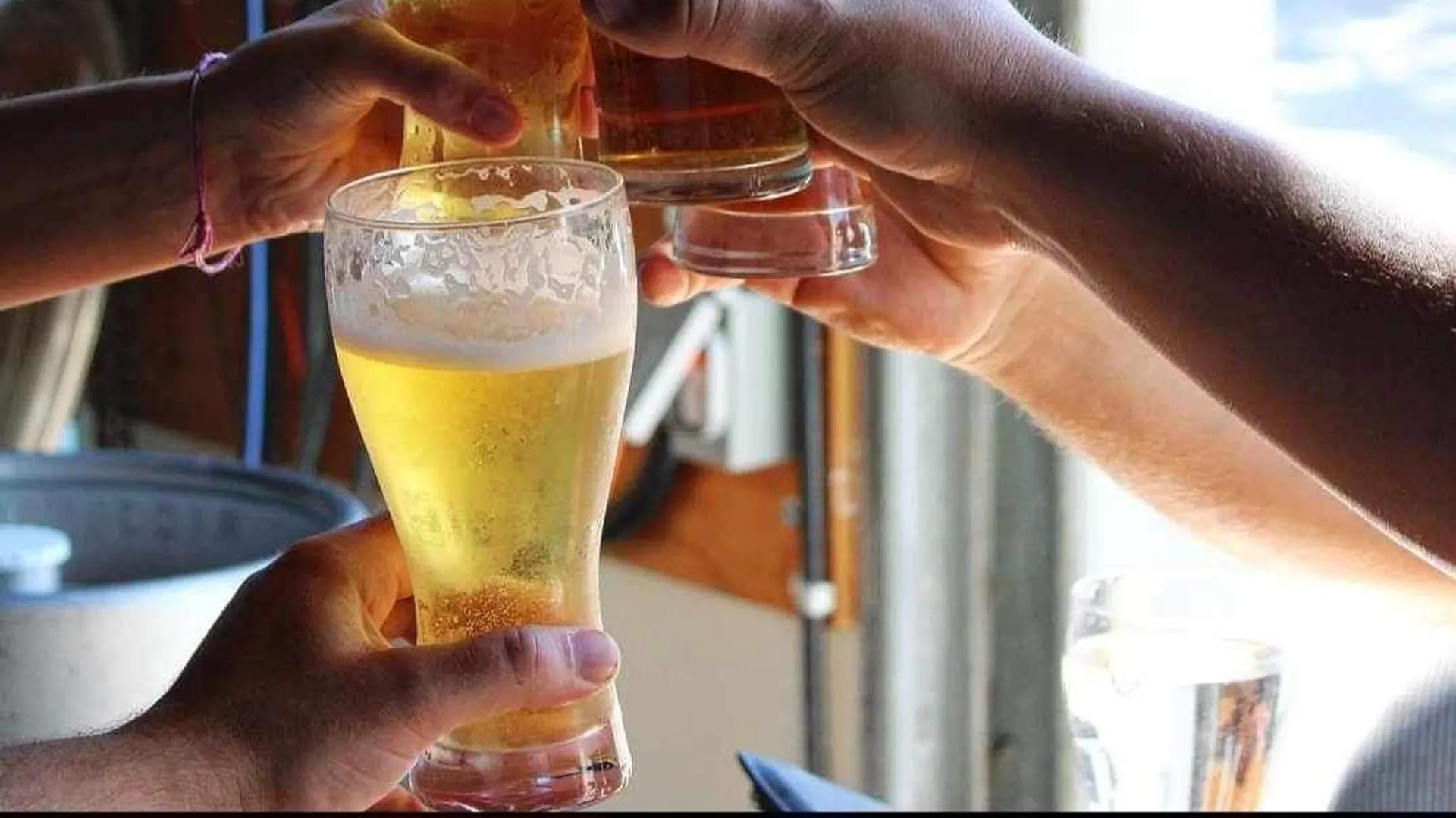 Pints at Ridge Brewing