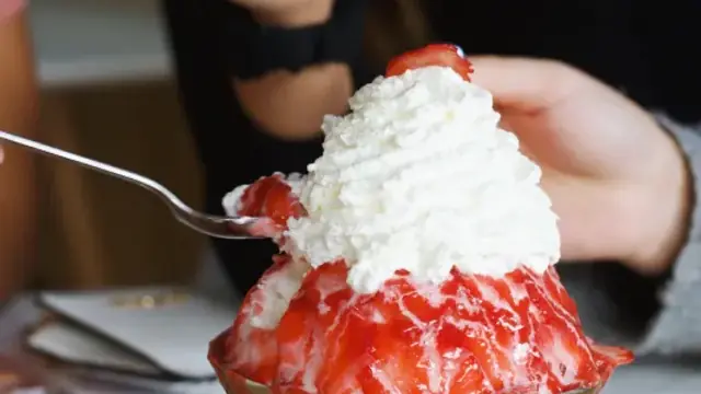 Bingsu at Snowy Village Coquitlam