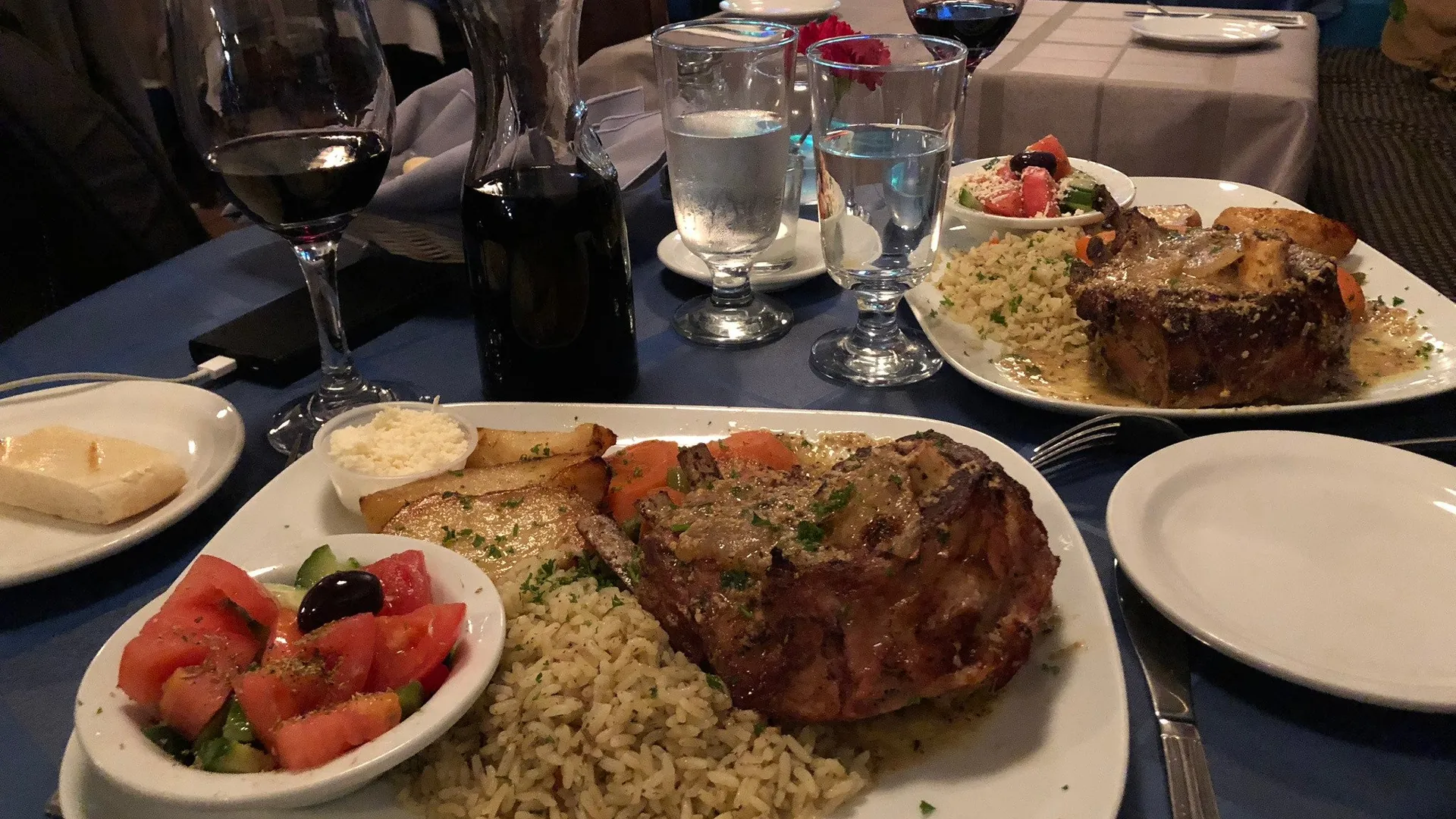 Greek Platters for Two at Takis Taverna